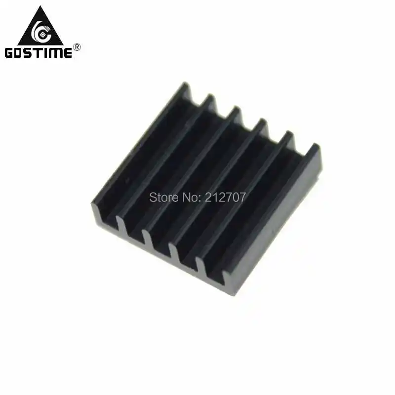 1000pcs/lot Gdstime 14x14x4 mm Chipset RAM Radiator Heatsink Cooling Aluminum Heatsink Cooler