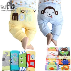 Viser PP Cartoon pour bébés garçons et filles, pantalons pour bébés, vêtements pour bébés, vente au détail, 0-2 ans, 5 pièces par paquet