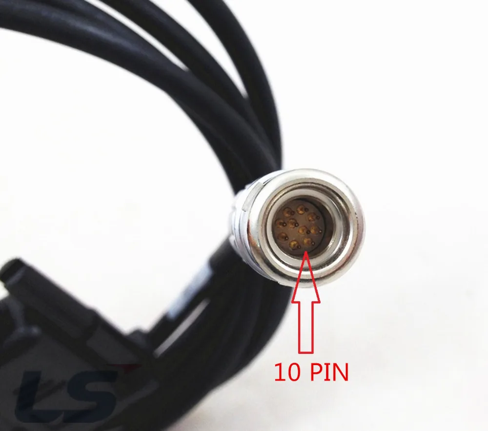 High quality  4030036 10 PIN cable for GSR2600 GSR2700 GPS survey instrument cables RS-232 communication standards