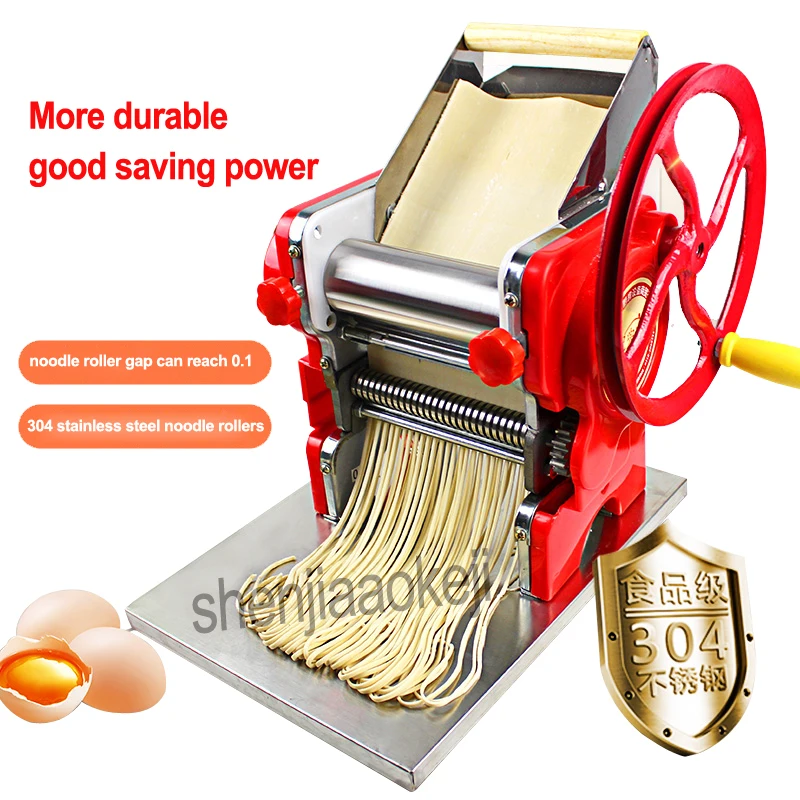 New 18cm noodle roller width Household Manual noodles machine stainless steel pasta machine Pasta Maker Machine Commercial Use