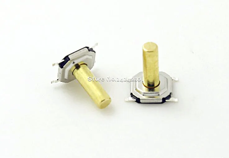 

Тактильный кнопочный выключатель, 4*4*6 мм 4x4x6 мм 4x4x6 мм, тактовый 4-контактный микропереключатель SMD, 10 шт.