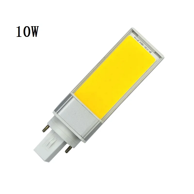 Bombilla G24 LED żarówki 10W 15W 20W E27 lampa LED W kształcie kukurydzy ciepły biały reflektor cob 180 stopni 110V 220V pozioma wtyczka światła