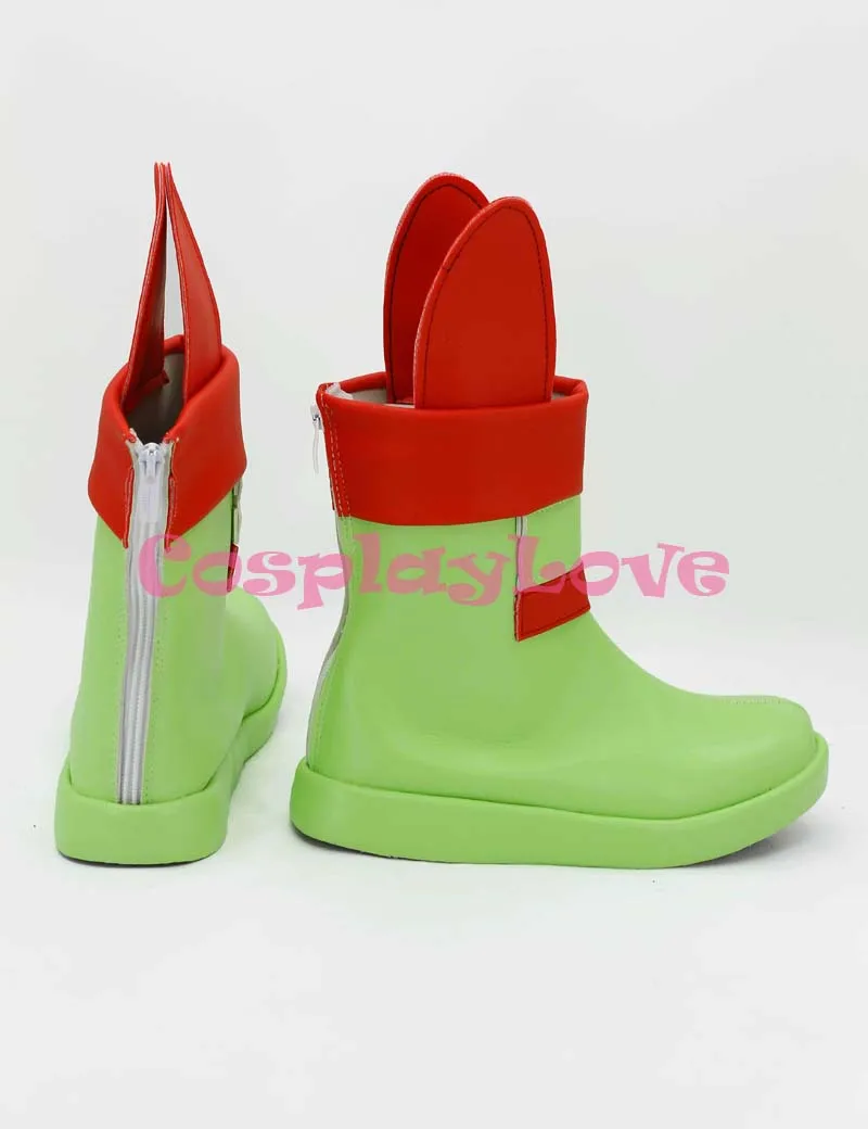 

Gundam Elpeo Ple Cosplay Shoes Boots Hand Made Custom-made For Halloween Christmas CosplayLove