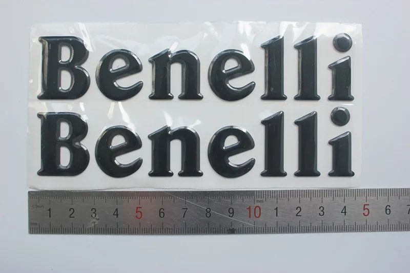 3D Stiker Mobil Sepeda Motor Motor untuk Benelli Stiker Emblem Stiker Meningkatkan Bn600 Tnt600 Warna Hitam