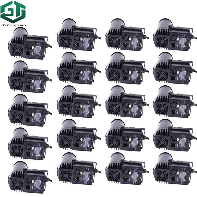 

20pcs/lot Professionnal 10W RGBW LED Pinspot DMX512 Narrow-Beam Pinspot Stage Lighting with EU USA plug dj stage pin spot light