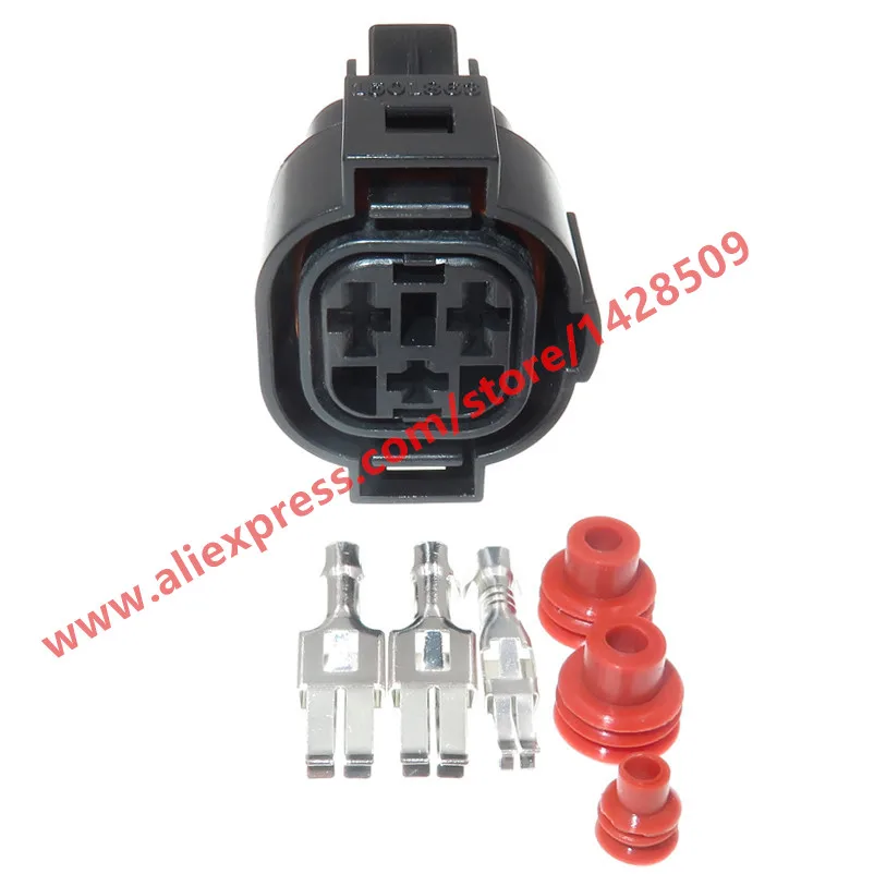 1 Set 3 Pin Auto Electric Wiring Plug Connector Waterproof Cable Connectors For VW 1H0 973 203 1H0973203