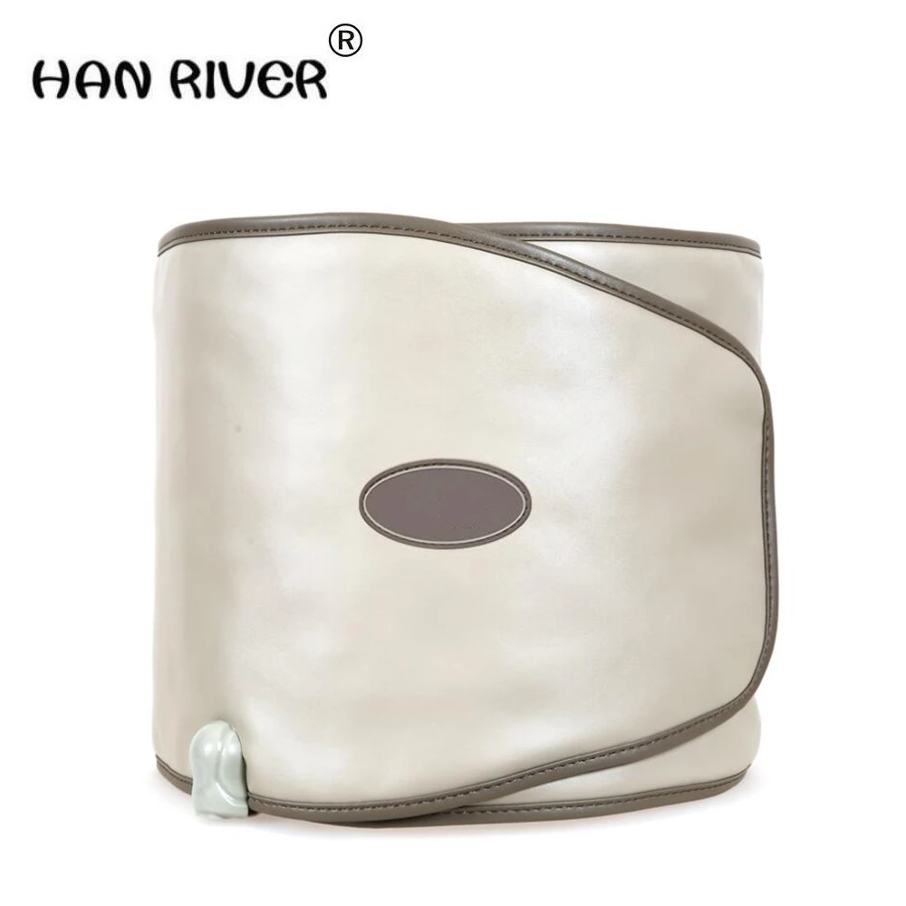 HANRIVER  slimming stomach slimming bag slimming belly fat remover far infrared heating vibrating magnet massage instrument