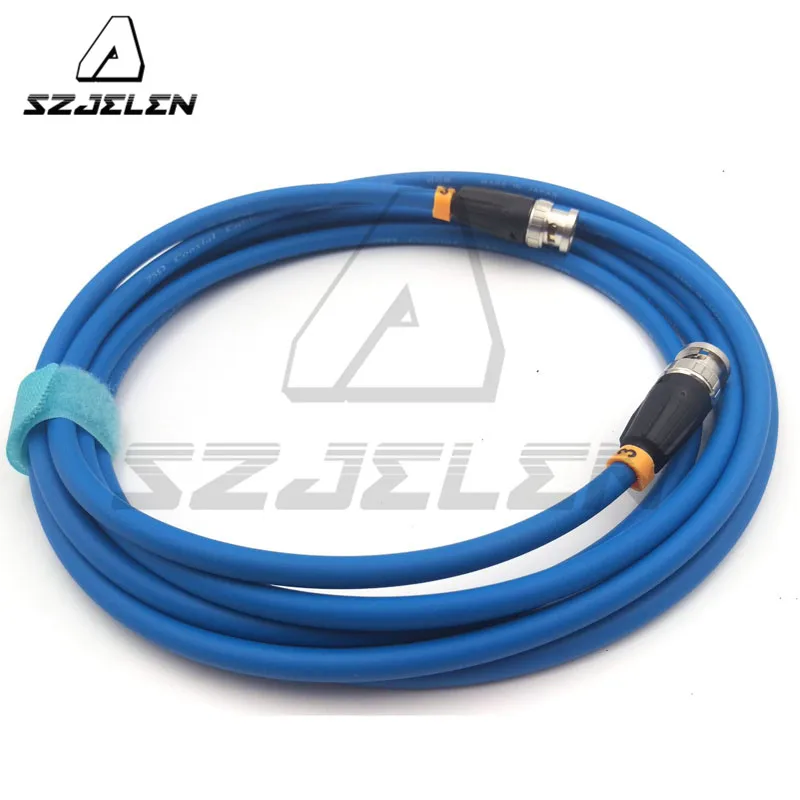 Imagem -03 - Cabo Coaxial Canare Lv61s 75 Ohm Cabo Neutrik Bnc para Bnc Cabo Coaxial de Vídeo Sdi 75ohm hd Comprimento 3m