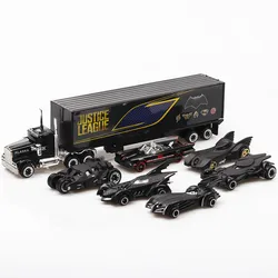 7 adet/takım yarasa diecast Metal arabalar 1:64 alaşım araba kamyon modeli klasik arabalar oyuncak araçlar noel hediyesi çocuk oyuncakları arabalar