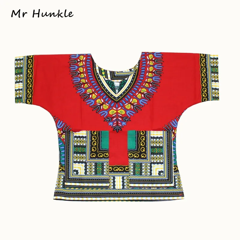 New Arrival Children\'s New Fashion Design Traditional African Clothing Print Dashiki For Boys and Girls(fast shipping)