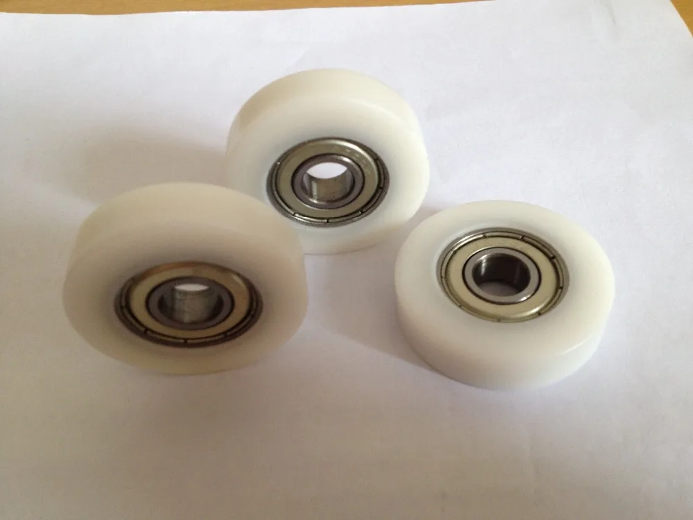 

high quality polyformaldehyde POM coated ball bearings 626zz embedded bearing Total Diamater: 6*26*8mm