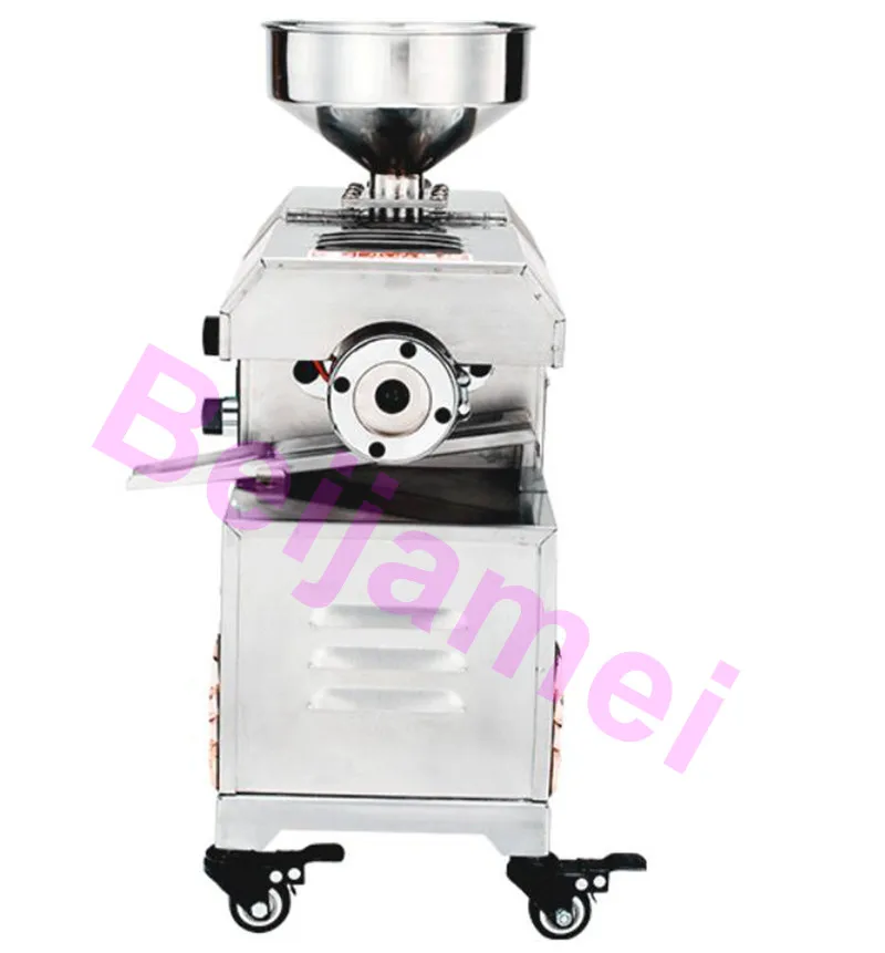 BEIJAMEI Electric Cold Hot Press Oil machine Stainless Steel Commercial Oil Press Extraction Oil Expeller Machine