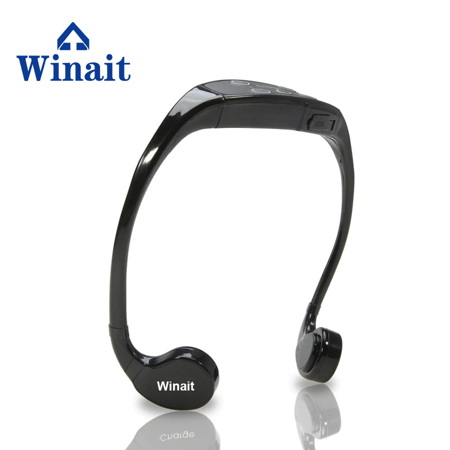 

Winait New IPX12 10 Meter Waterproof Mp3 Sports Bone Conduction Headset with Built-in 8GB Capacity For Swimming or Diving