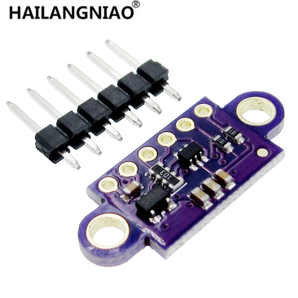 GY-53 VL53L0X Time-of-Flight (ToF) Laser Ranging Sensor Breakout 940nm GY-VL53L0XV2 Laser Distance Module I2C IIC