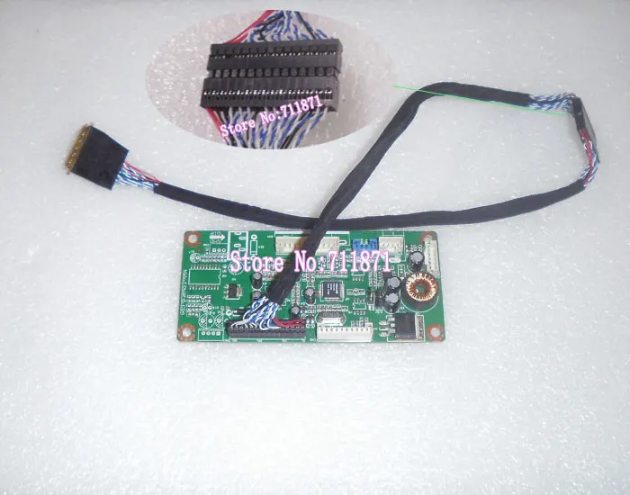 100cm 25cm 30P Female LVDS Screen Line Extension cord Male to Male 30P  Extension Connector 30P LCD Screen Cable Extend lengthen