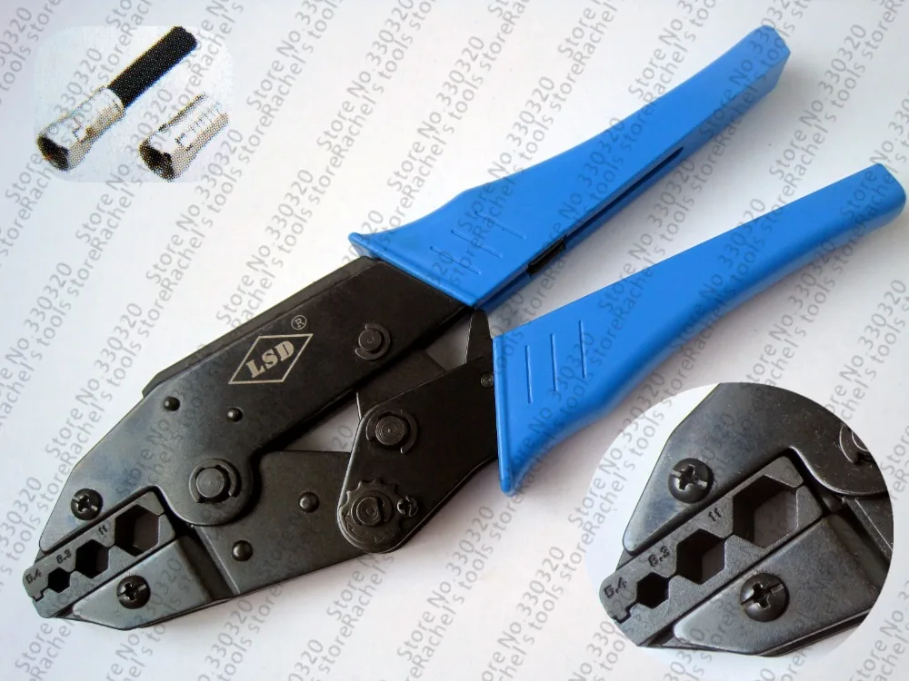 LS-457 coaxial crimping tools for crimping coax cable connectors RG6, RG58, RG11