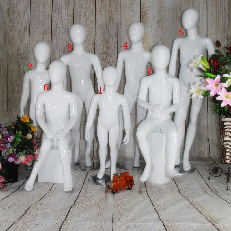 

New Fashion Child Mannequin, Children Fiberglass Mannequin,Abstract Manikin, High Grade Model On Sale