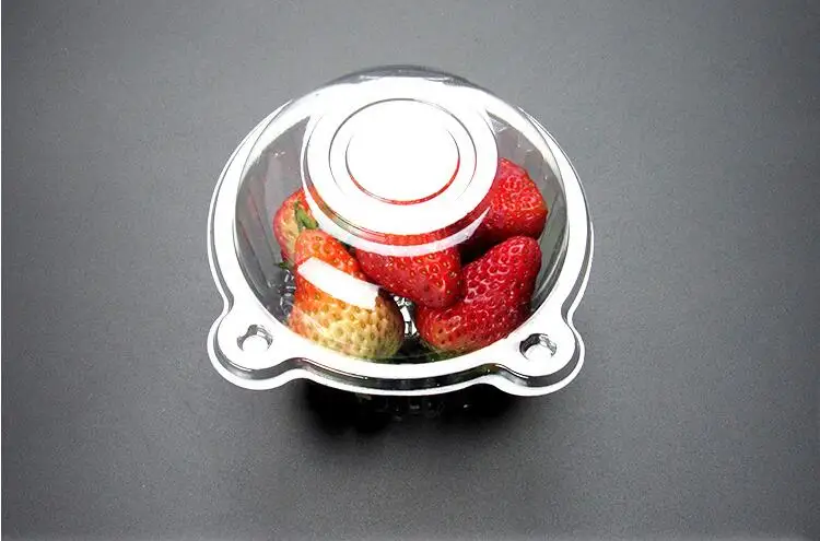 NEW Hot Hat Clear Plastic Disposable Plastic Cake Container Cupcakes Packaging Box Cake Box Salad Bakeware Kitchen Tool