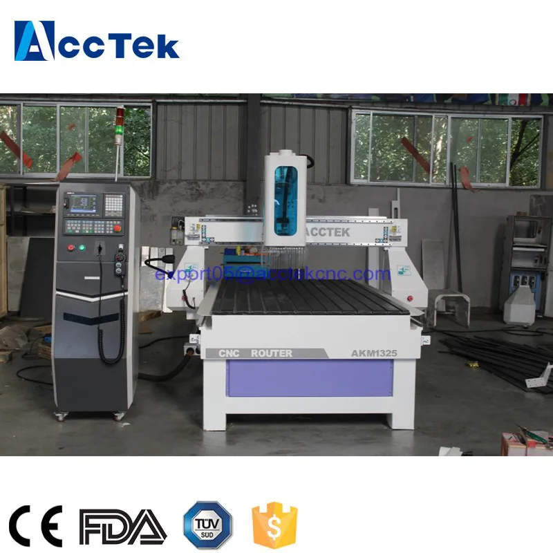 O ce aprovou 1325 roteador da máquina do cnc da mobília da cozinha do guarda-roupa com preço de fábrica
