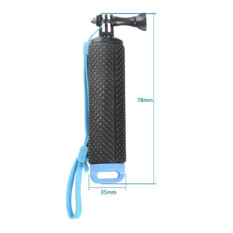 Foleto-수영 워터 플로팅 핸들 핸드 그립 셀카봉 삼각대 키트, sjcam 4k sj5000 6k 샤오미 yi 액세서리 스포츠 카메라