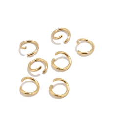 Stainless Steel Gold Open Ring 3.5mm 4mm 5mm 6mm 7mm 8mm 9mm Jump s DIY Making Jewelry Connector Accessoires  Findings