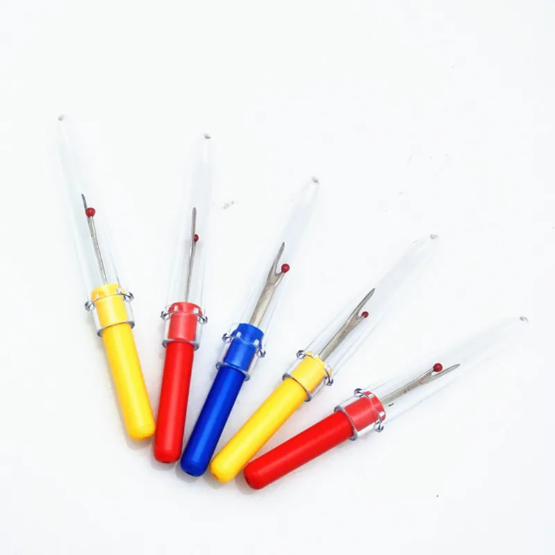 Sharp Stitches sewing Tool Safe Plastic Handle Craft Thread Cutter Seam Ripper Cross Stitch Sewing 5BB5626