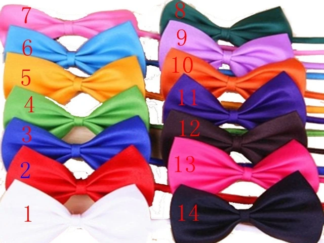 

Fedex DHL Free shipping Pet Neck Tie Dog Bow Tie Bowtie Cat Tie Pet Grooming Supplies 14 colors ,500pcs/lot