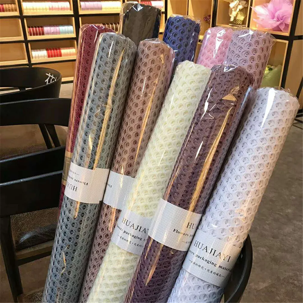 High-end Matt Korean Flower Wrapping Mesh, Flower Packaging Paper, Net Yarn, Wrapping Materials, 5 Yard x 50cm