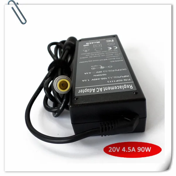 90W AC Adapter Power Supply for Lenovo ThinkPad Edge E330 E525 E530 E535 42T4428 cargadores portatiles 20V 4.5A cargador