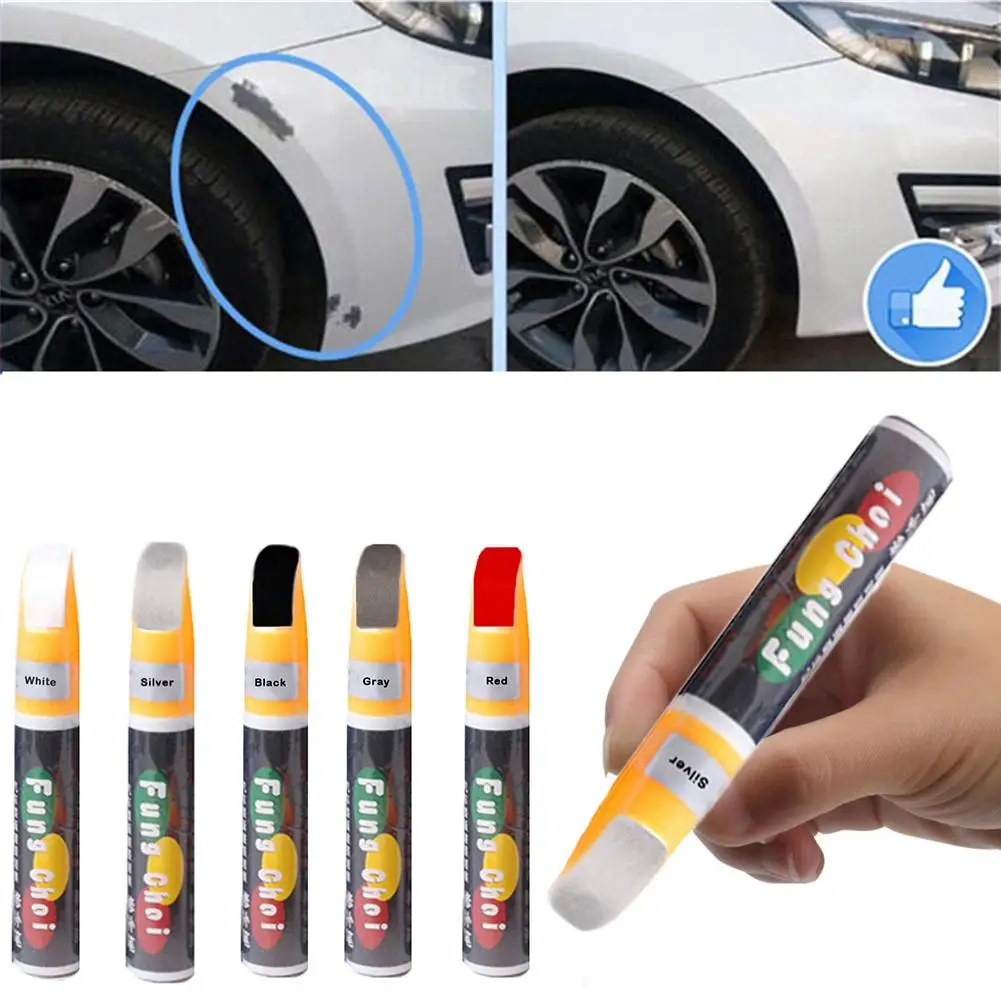 

12ml Polychromatic Color Professional Car Scratch Repair Pen Waterproof Remove Applicator Utility Professional Car Jacket