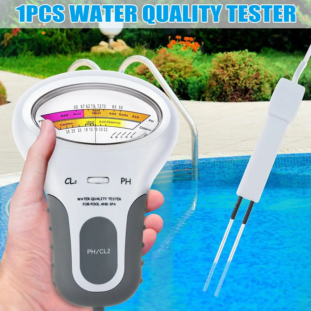 

Portable Digital Monitor Ph Water Tester Meter Analysis Chlorine Swimming Pool Test Kit