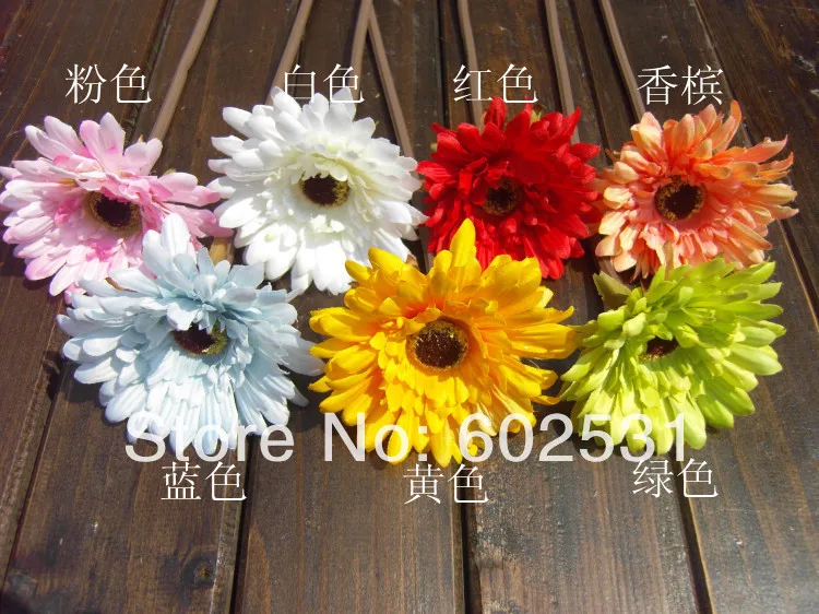 SPR Free shipping wedding & party flower decorations,african chrysanthemum gerbera simulation flowers artificial flowers plant