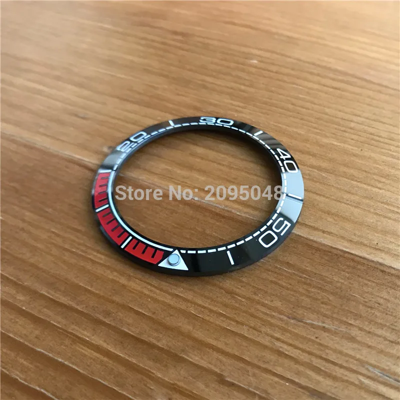 ceramics bezel insert for OMG Omega Seamaster automatic man watch parts 215.92.46.22 tools