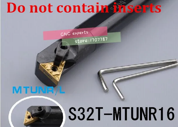 

S32T-MTUNR16, внутренний токарный инструмент, розетка с завода, пена, Расточная штанга, cnc, машина, фабричная розетка