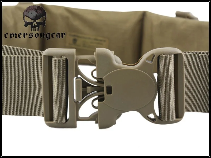 Cinturón táctico MOLLE EmersonGear caqui acolchado - imagen 3