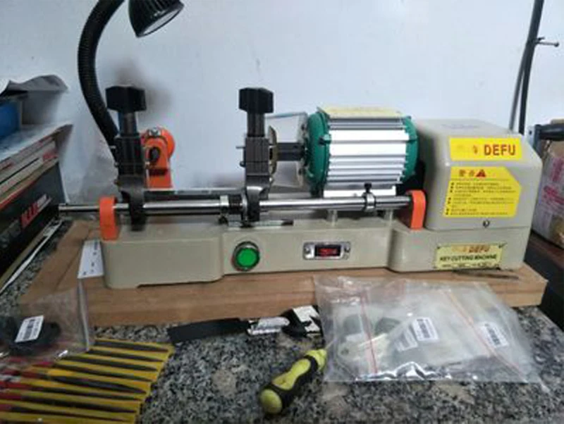 220V Key Cutting Machine Key Copying Machine Lengthened Fixture Key Duplicating Machine 668B