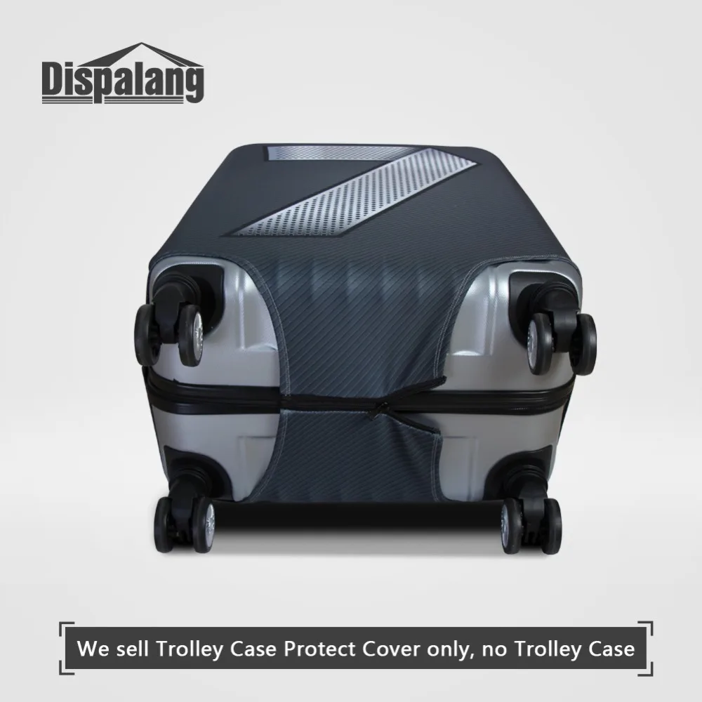 Dispalang brand travel luggage protective covers number 23 print trolley case dust cover for 18 20 22 24 26 28 30 inch suitcase