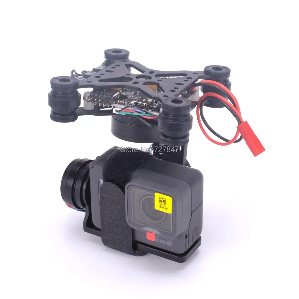 RTF FPV 3-AXIS / Lightweight 2-AXIS Brushless Gimbal Board for Gopro3 4 Gopro Hero 5 6 Gopro session SJ4000 RC drones