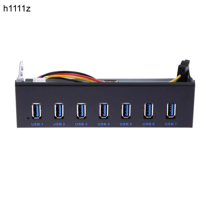 7 Ports USB 3.0 Hub 5Gbps 5.25