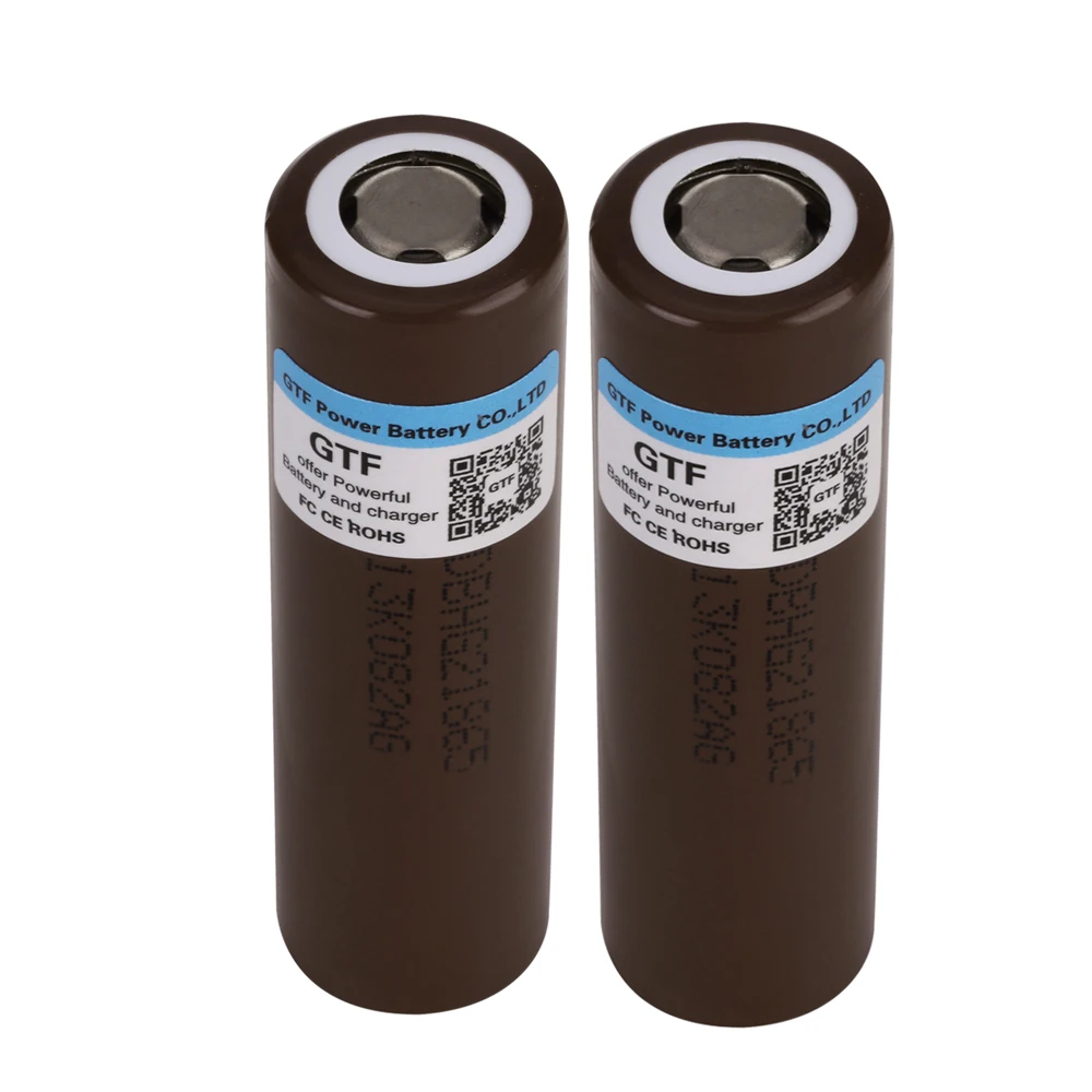 GTF HG2 3.7V 18650 Battery 3000mah Rechargeable battery For Flashlight power bank 30A discharge current Drop shipping