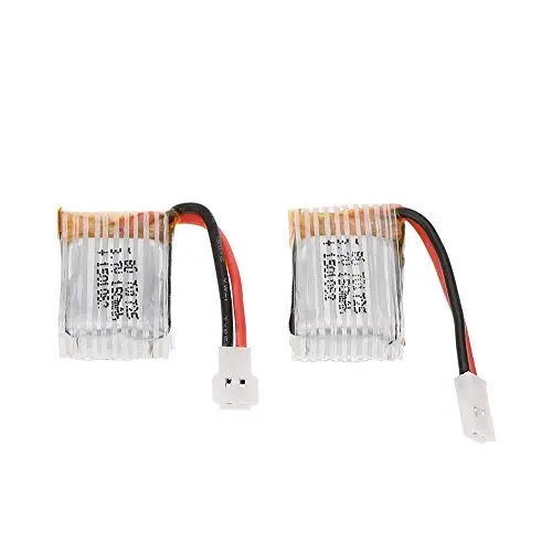 2pcs * EBOYU 3.7V 150mAh Lipo Battery RC Part H8 Mini for RC H8 Mini RC Quadcopter Drone