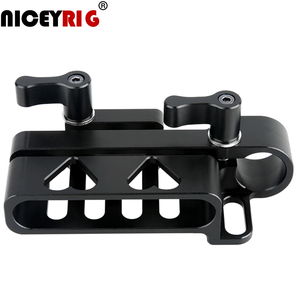 

NICEYRIG Mount for Samsung T5 SSD DSLR Camera Cage Rig T5 SSD Holder for BMPCC 4K Blackmagic Cinema Camera 4K Camera Rig Alloy