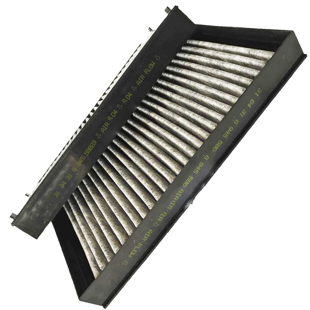 ORIGINAL QUALITY CARBON CABIN AIR FILTER FOR BMW X5 F15 F85 X6 E70 E71 F16 F86 3.0L 4.4L 4.8L (2007-) 64316945586 CUK2941