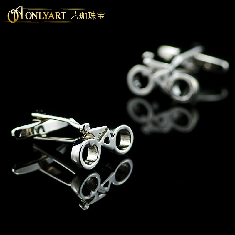 Sports Bike Cufflinks Shirt Men Cufflink For Fashion Bikecycle Cuff Link High Quality Accessory Hot Seller OnlyArt Jewelry