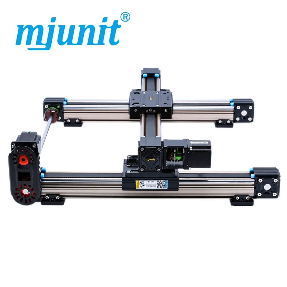 

mjunit MJ50 xy High Accuracy Low Frictional Resistance Linear Guide Rail with 300x300mm stroke flat