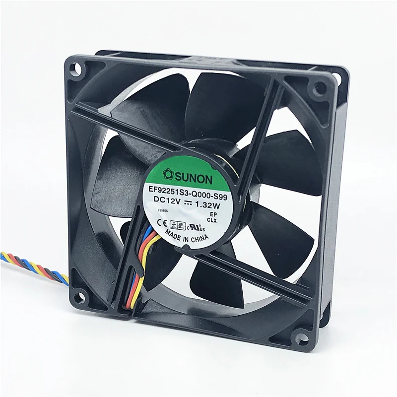SUNON 9025 90MM 90x90x25mm 775 wentylator procesora obudowa PC wentylator 12V 1.32W EF92251S3-Q000-S99 z PWM 4pin
