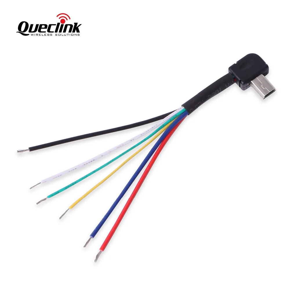 

A Mini USB Cable Be Used To Wire Out The Interfaces On The Mini USB Connector Of Queclink GL200 GL300 GL300VC GL300W GL3028W