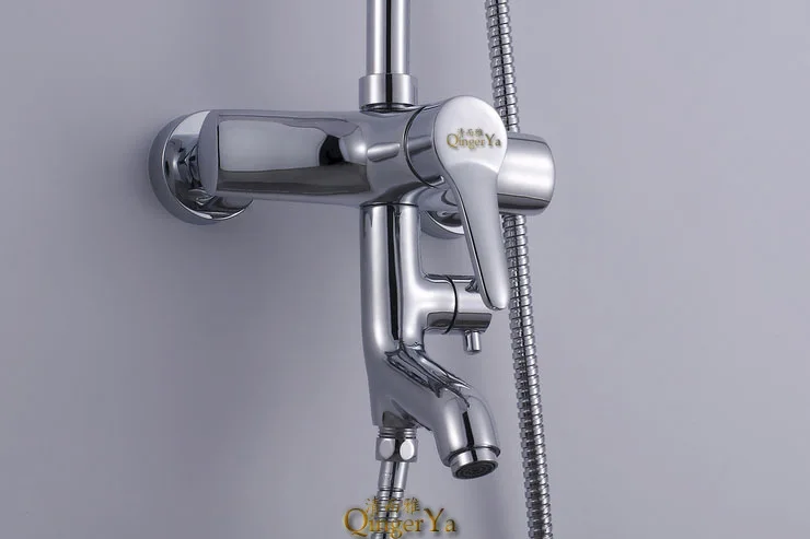 Supply a full copper shower suite with lift under water shower hot and cold water QEY - 5608 models wholesale