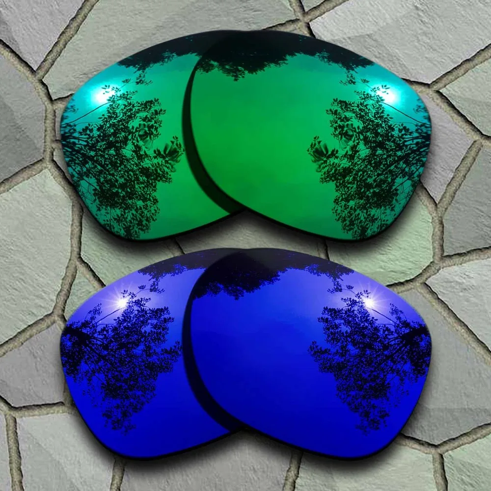 

Jade Green&Violet Blue Sunglasses Polarized Replacement Lenses for Garage Rock