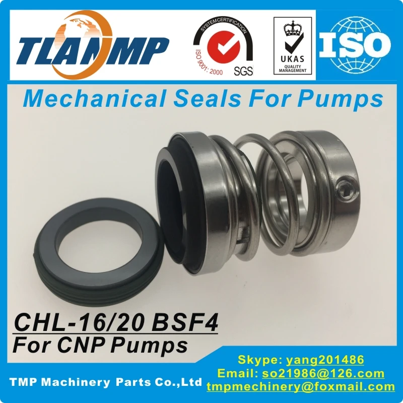 CHL-16/BSF4 , CHL-20/BSF4 Mechanical Seals for CNP CHL/CHLF-2-4-8-12-16-20 Series Horizontal Multistage Pumps